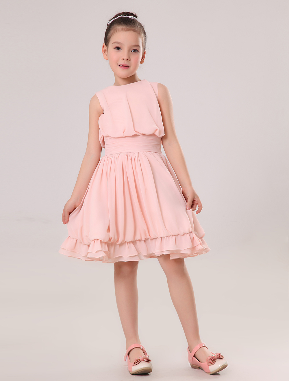 junior bridesmaid dresses knee length